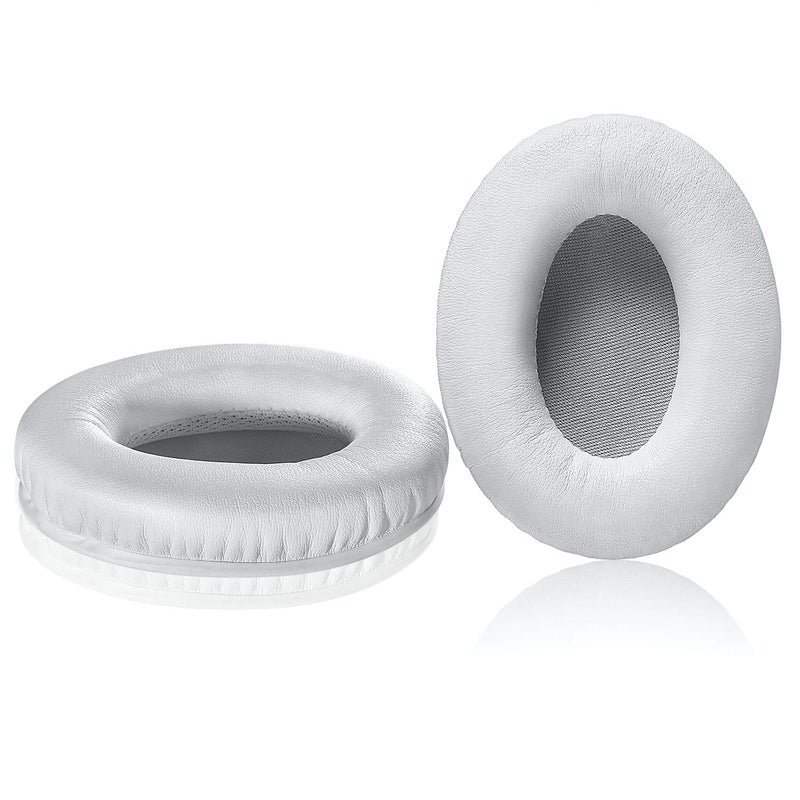 Jarmor Studio 1.0 Replacement Earpads, JARMOR Memory Foam & Protein Leather Ear Cushion Pads Cover for Beats Studio (1st Gen) Over Ear Headphones by Dr. Dre ONLY, (White) - Image 1